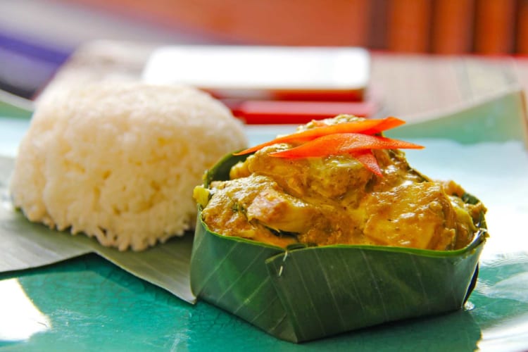 Fish Amok is a stunning dish made by Cambodian people