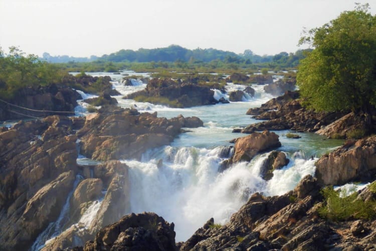 Breathtaking scenery at Si Phan Don