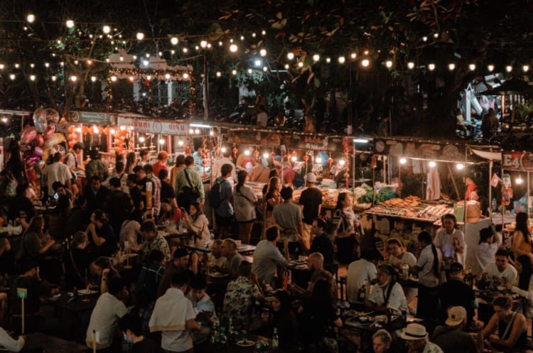 Luang Prabang Night Market.