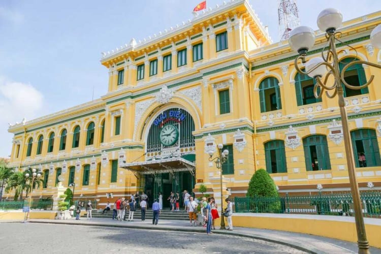 Saigon Central Post Office is always a must-visit destination at Ho Chi Minh City