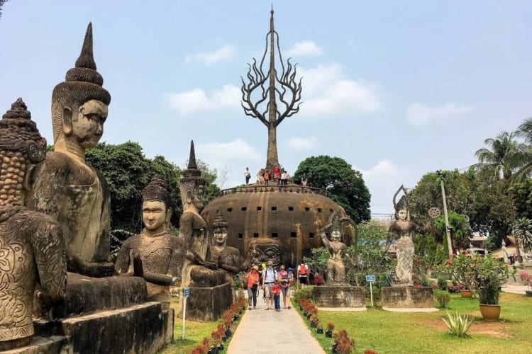 Buddha Park in Vientiane