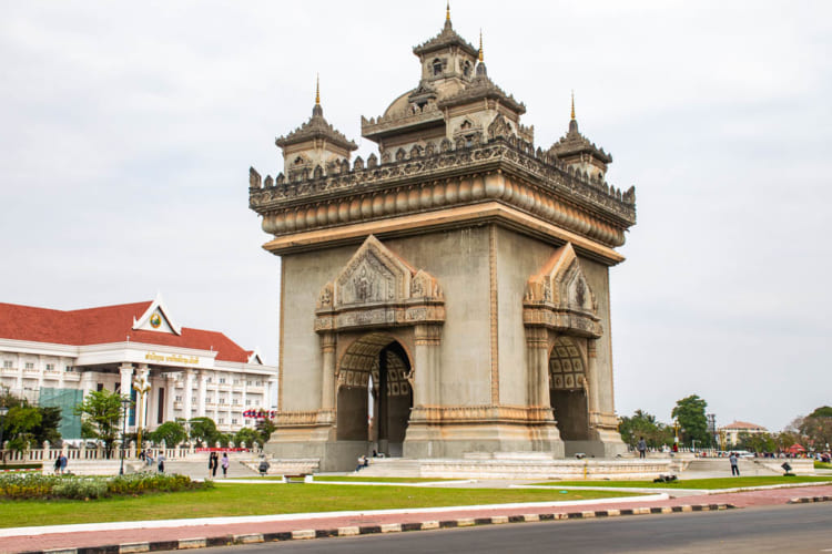 vientiane laos historical architectural