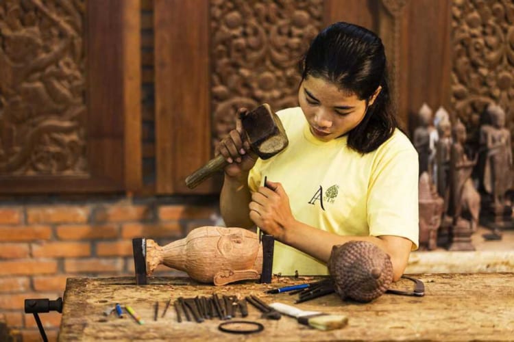 Purchasing products made by artisans also helps support the community.