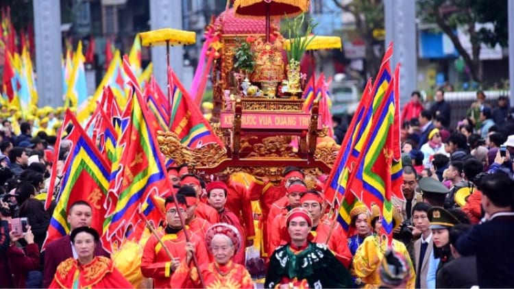 The festival is held in Tien Du district, Bac Ninh 