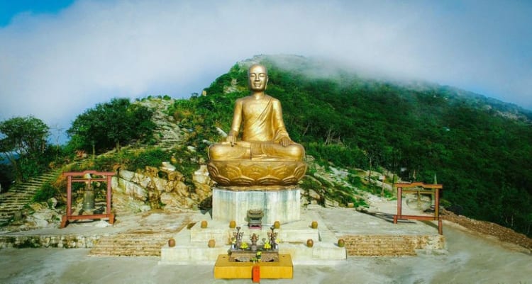 Statue of Buddha-King Tran Nhan Tong