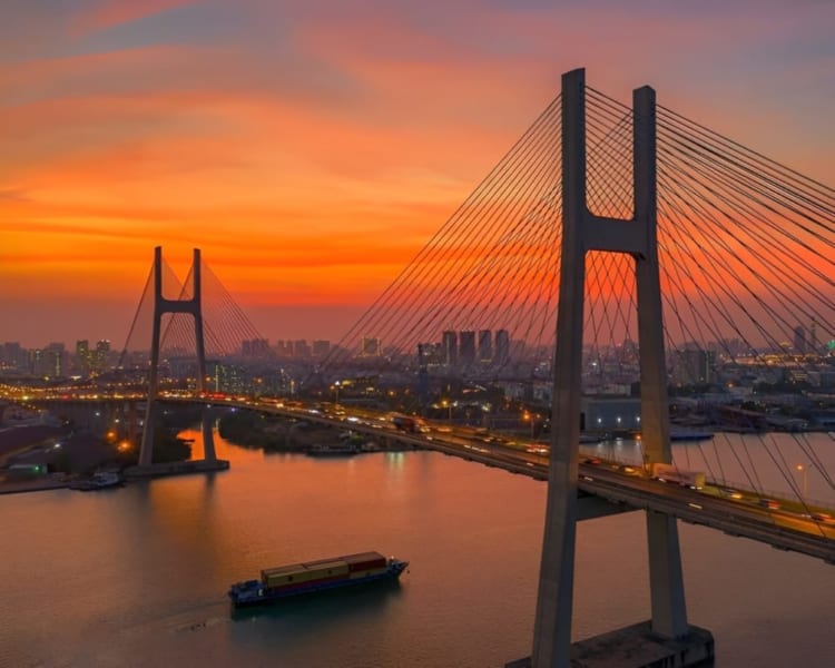 Phu My Bridge in Ho Chi Minh City