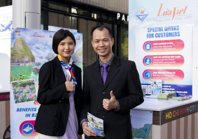 Participation of Lua Viet Tours at the Roadshow