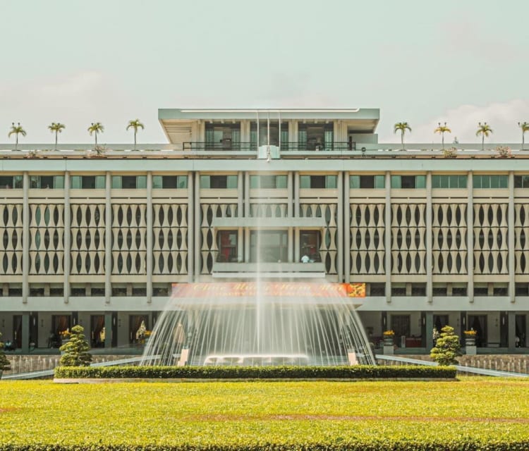 Independence Palace from the front