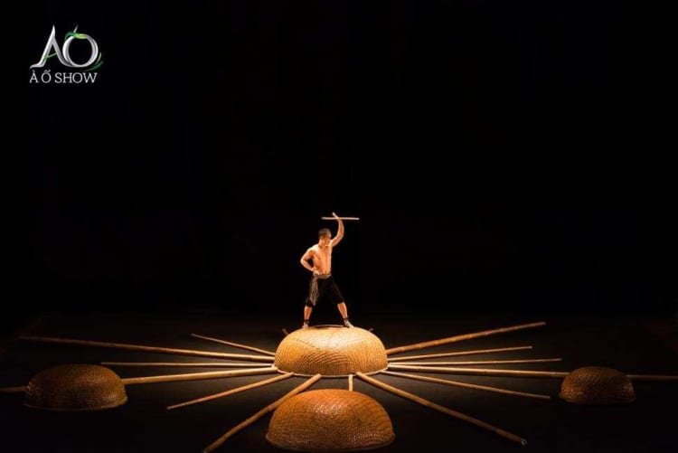 Experience the magic of Vietnamese culture with the A O Show at the iconic Saigon Opera House