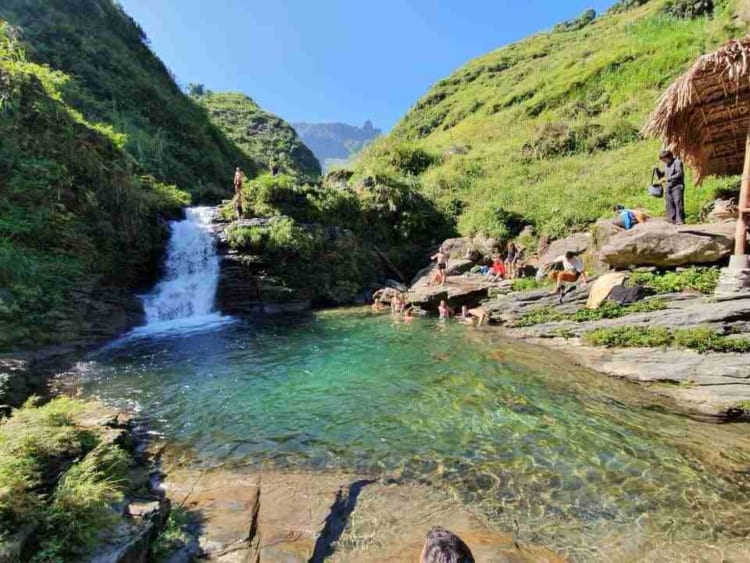 Most visitors love the experience at Du Gia Waterfall