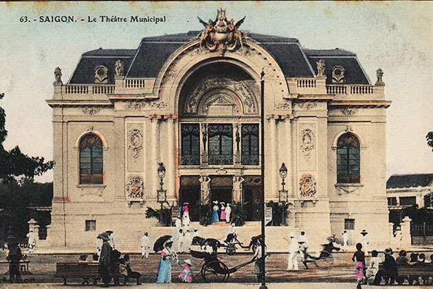 Saigon Opera House started operating in 1900