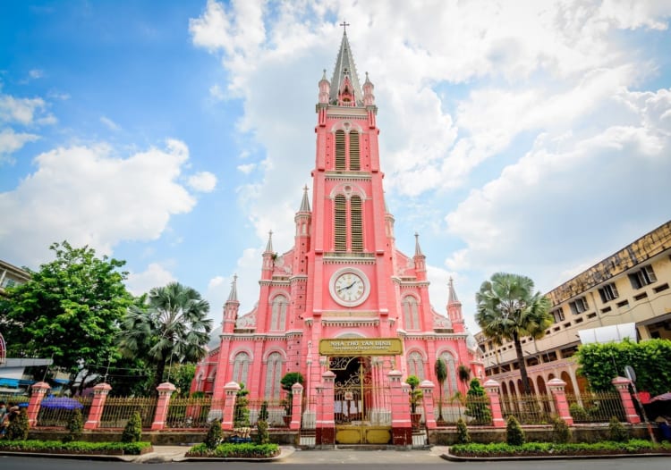 Tan Dinh Church - The iconic pink church in Saigon