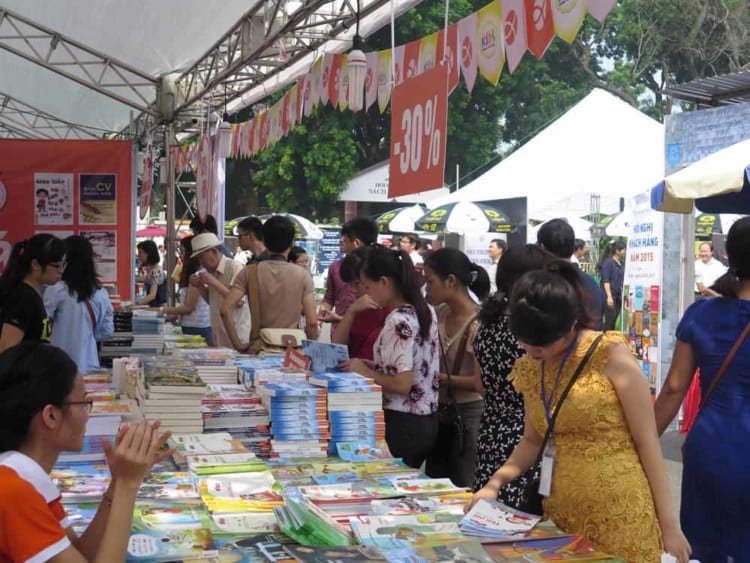 Ho Chi Minh City Book Festival at Le Van Tam Park