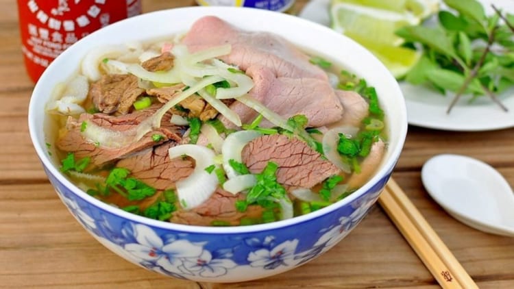 Pho - A favorite breakfast dish of Hanoi locals