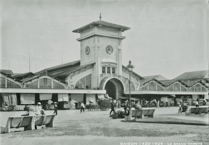 Ben Thanh Market in the past