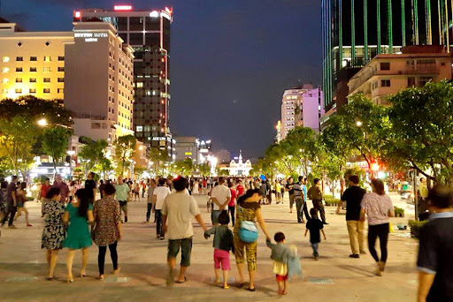 Nguyen Hue Walking Street