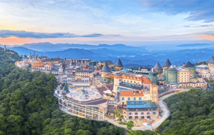 Ba Na Hills tourist complex. 