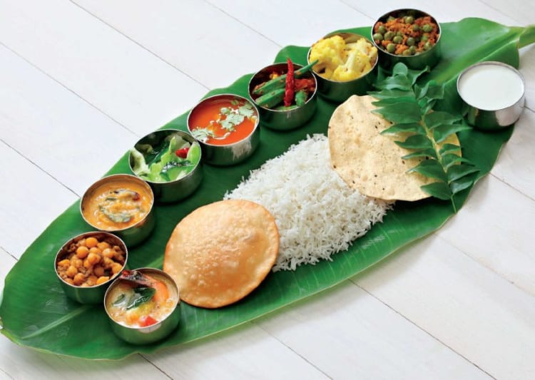 Every dishes will be served in Banana leaf