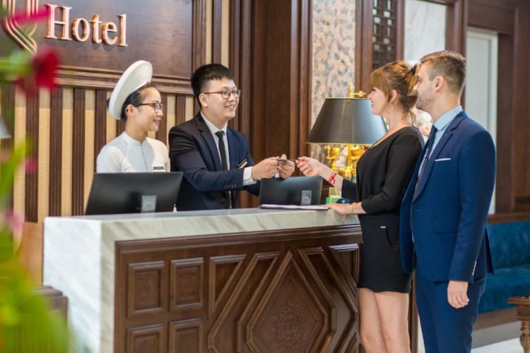 Service at Vietnam hotels