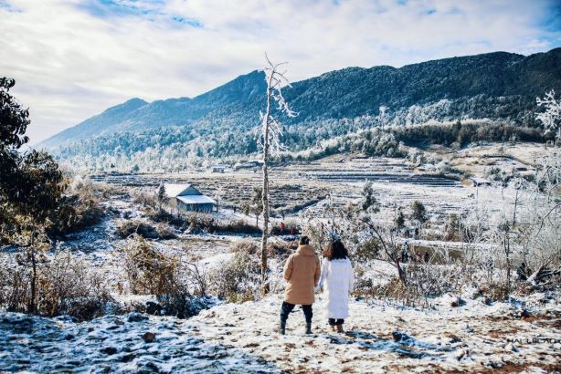 Snow in Y Ty, Lao Cai