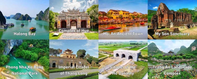 8 UNESCO World Heritage Sites in Vietnam