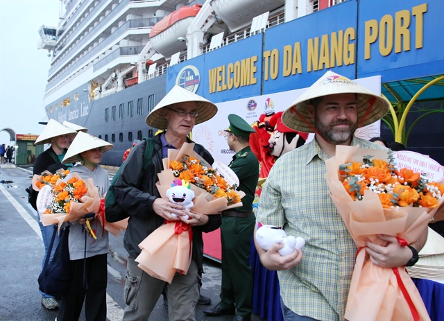 First international visitors in da nang