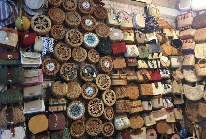 A souvenir from bamboo products will make your beloved ones happy