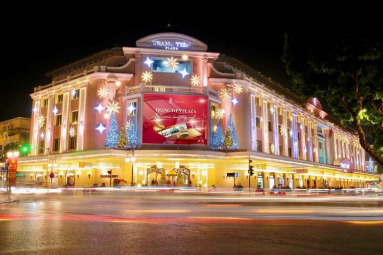 Such a lovely corner of Trang Tien Plaza, French Quarter Hanoi