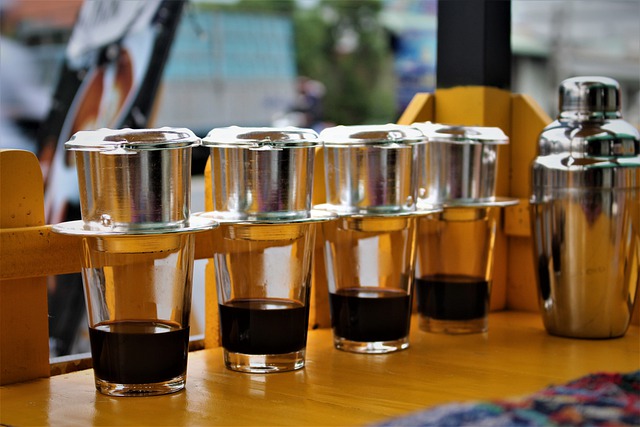 Taste the traditional Vietnamese coffee