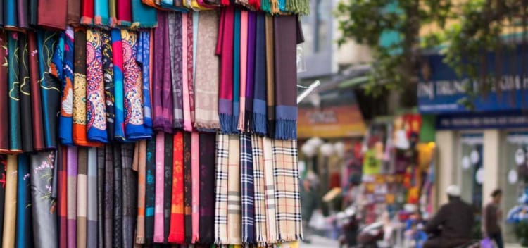 What to buy in Hanoi You can easily find vietnamese silk materials or products at Hang Gai Street, Hanoi