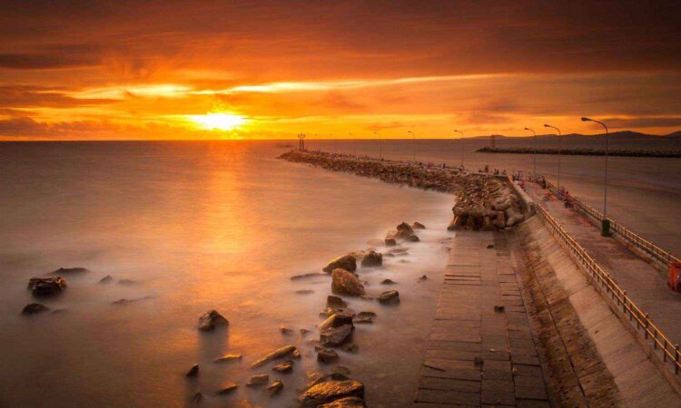 Sunset at Mui Dinh Cau