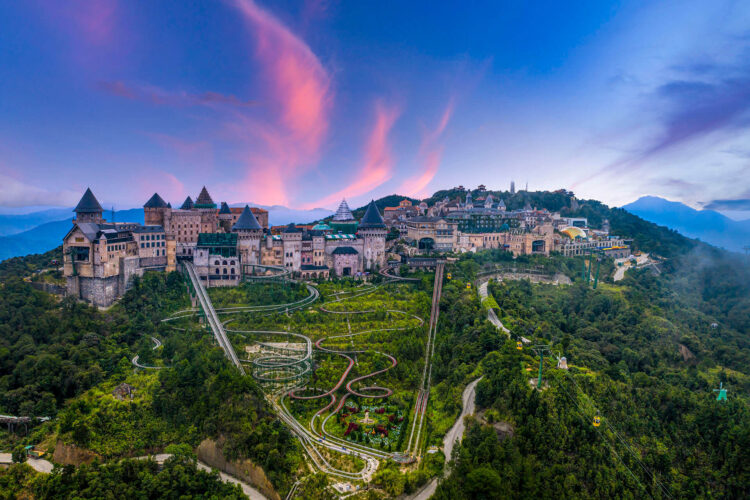Ba Na Hills’s French Village and Alpine Coaster