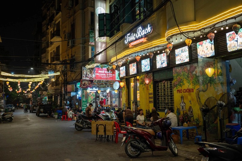 Truc Bach lakeside neighborhood in the best places to stay in Hanoi for a quiet romantic getaway